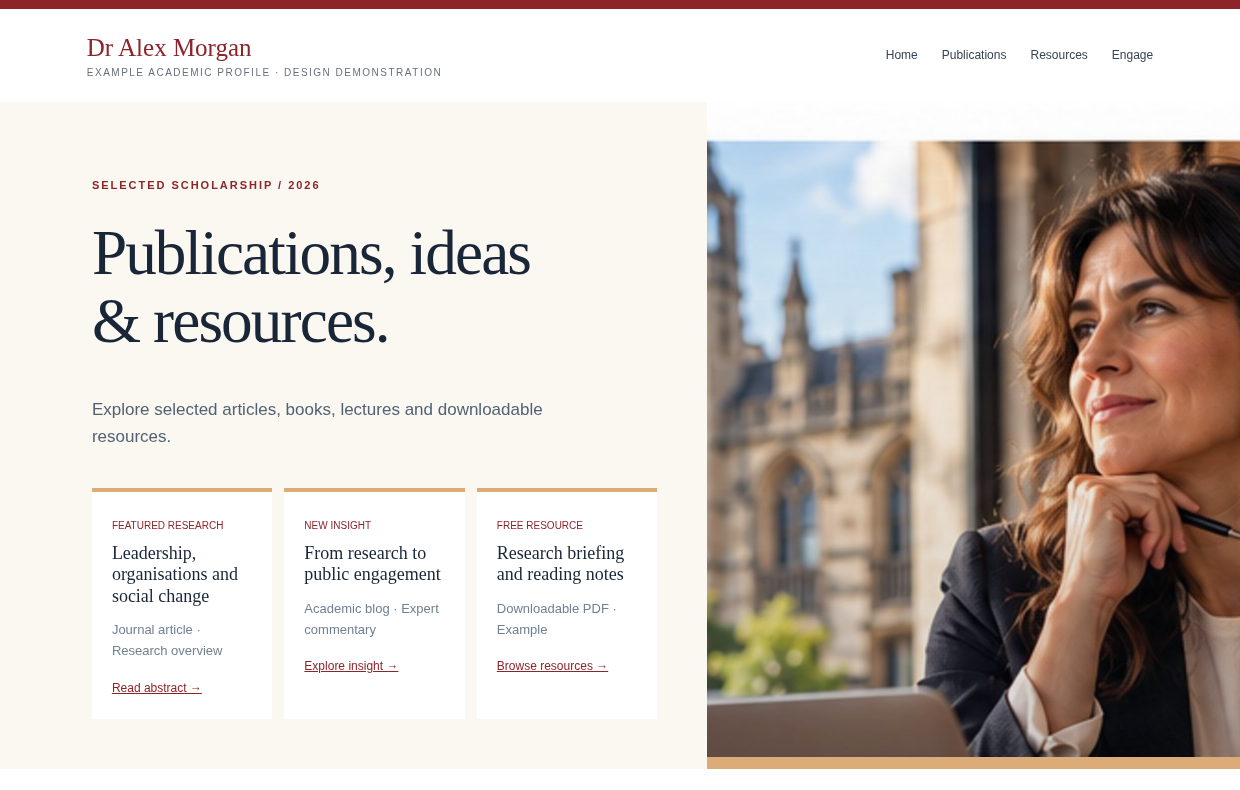 Stanford-inspired publications sample